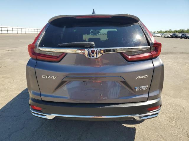 7FART6H96LE002463 - 2020 HONDA CR-V TOURING GRAY photo 6