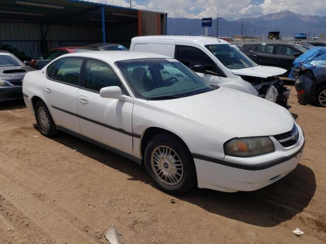 2G1WF52K8Y9260306 - 2000 CHEVROLET IMPALA WHITE photo 4