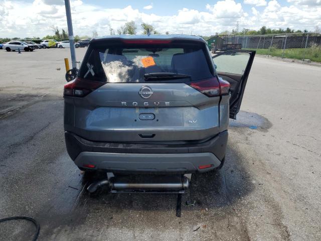 5N1BT3BA4PC897979 - 2023 NISSAN ROGUE SV GRAY photo 6