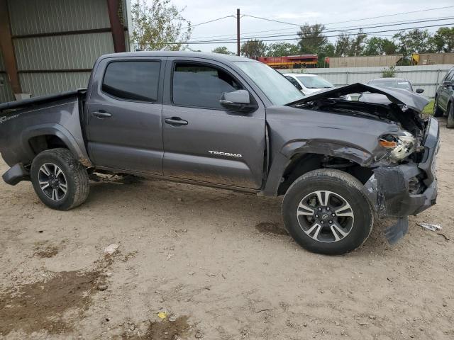 5TFAZ5CN2GX007693 - 2016 TOYOTA TACOMA DOUBLE CAB GRAY photo 4