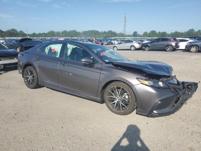 4T1T11AK1NU672547 - 2022 TOYOTA CAMRY SE GRAY photo 4