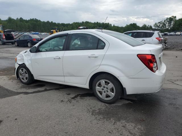 1G1JA5SG0G4111801 - 2016 CHEVROLET SONIC LS WHITE photo 2