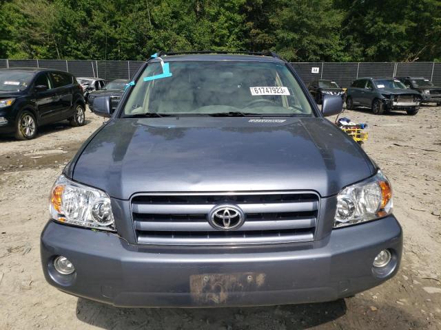 JTEGP21A770140551 - 2007 TOYOTA HIGHLANDER SPORT BLUE photo 5