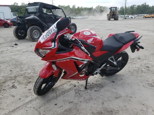 MLHNC5103N5800002 - 2022 HONDA CBR300 R RED photo 2