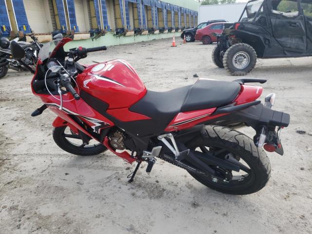 MLHNC5103N5800002 - 2022 HONDA CBR300 R RED photo 3