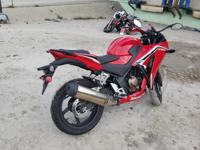 MLHNC5103N5800002 - 2022 HONDA CBR300 R RED photo 4