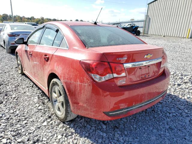 1G1PE5SB7G7111036 - 2016 CHEVROLET CRUZE LIMI LT RED photo 3