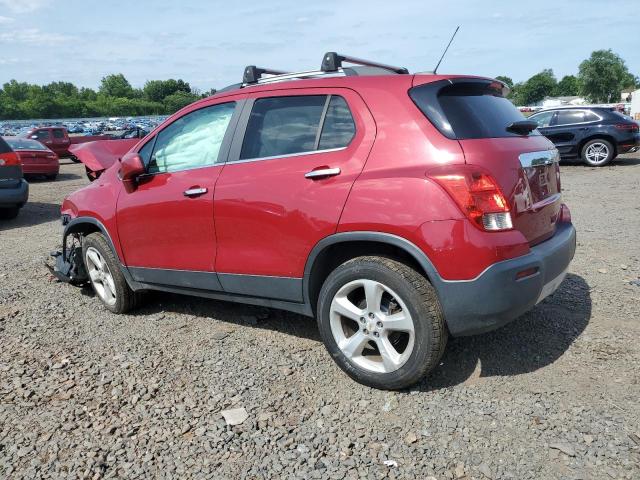 KL7CJTSB2FB208224 - 2015 CHEVROLET TRAX LTZ RED photo 2