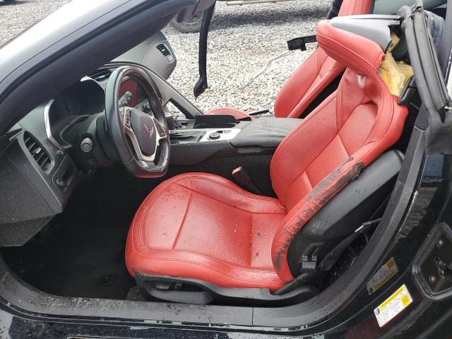 1G1YB2D79G5110700 - 2016 CHEVROLET CORVETTE STINGRAY 1LT BLACK photo 7