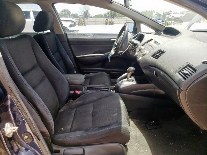 2HGFA16609H525871 - 2009 HONDA CIVIC LX-S Mavi foto 7