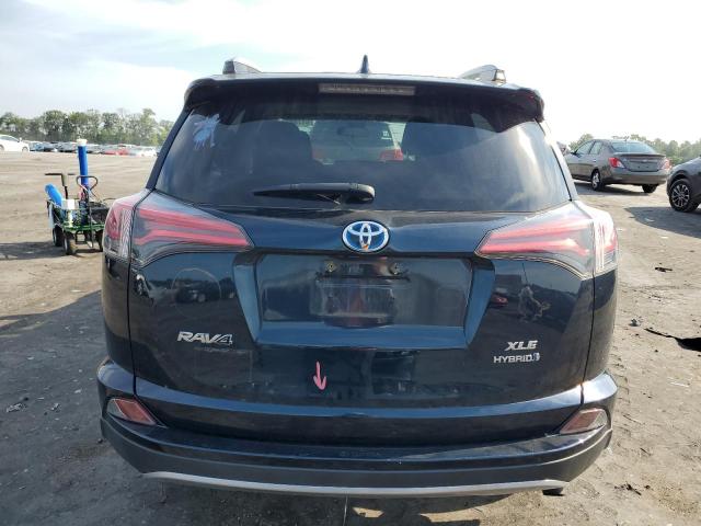 JTMRJREV5JD175481 - 2018 TOYOTA RAV4 HV LE BLACK photo 6