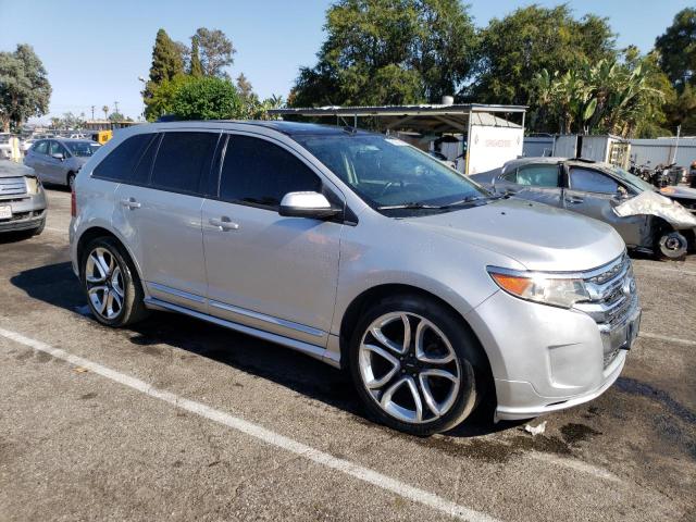 2FMDK3AK1BBB38950 - 2011 FORD EDGE SPORT SILVER photo 4