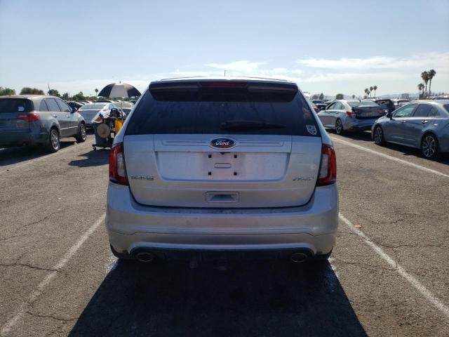 2FMDK3AK1BBB38950 - 2011 FORD EDGE SPORT SILVER photo 6