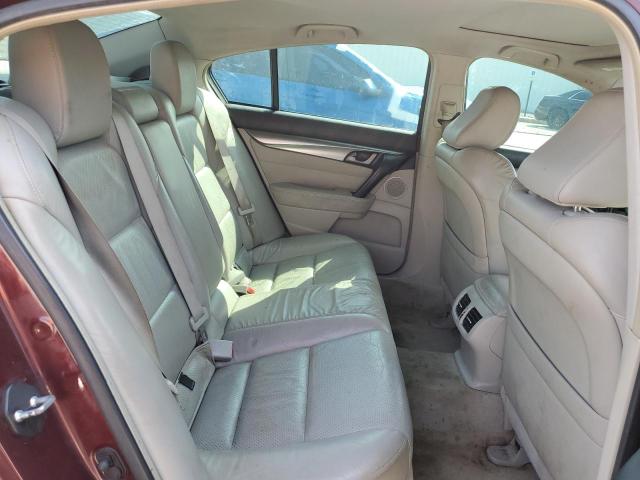 19UUA8F51AA005043 - 2010 ACURA TL ბურგუნდია ფოტო 10