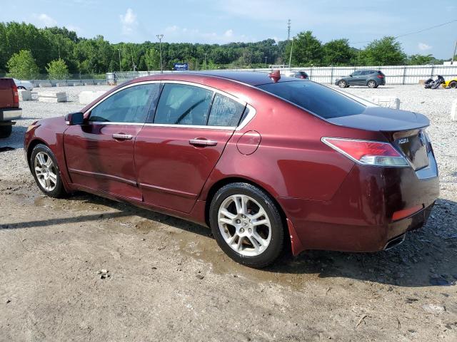 19UUA8F51AA005043 - 2010 ACURA TL ბურგუნდია ფოტო 2
