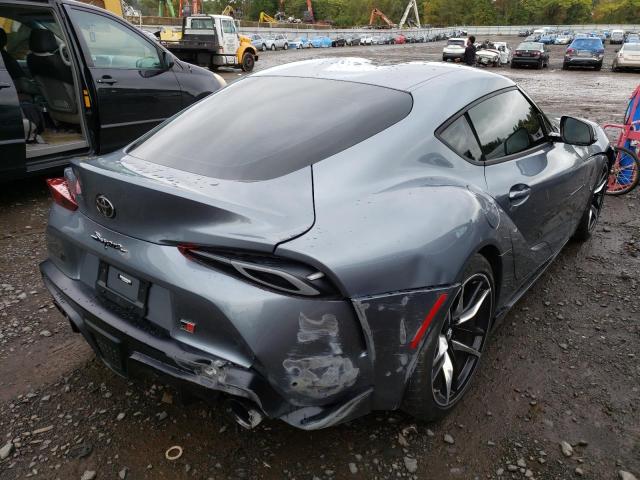 WZ1DB0C09NW054037 - 2022 TOYOTA SUPRA BASE GRAY photo 4