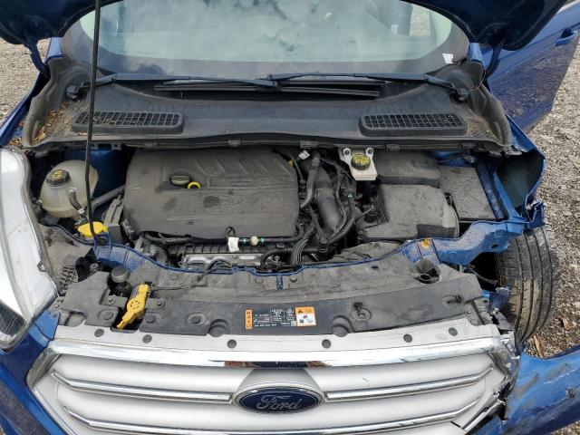 1FMCU9GD0JUC02745 - 2018 FORD ESCAPE SE Көк фото 12