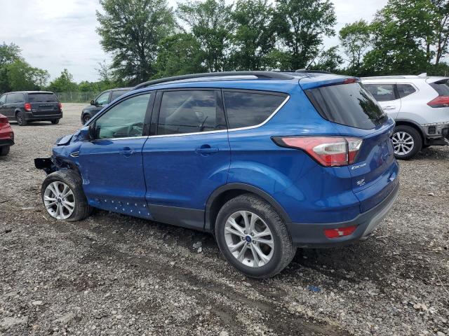 1FMCU9GD0JUC02745 - 2018 FORD ESCAPE SE Көк фото 2