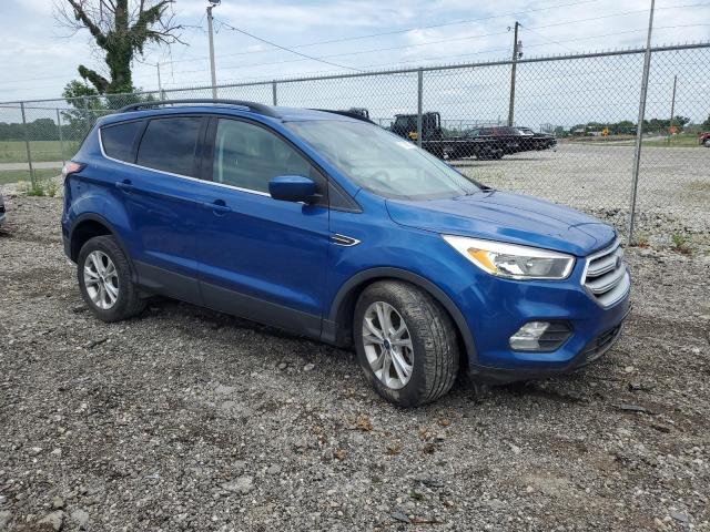 1FMCU9GD0JUC02745 - 2018 FORD ESCAPE SE Көк фото 4
