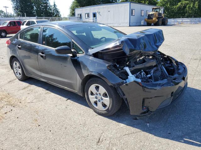 3KPFK4A75HE122590 - 2017 KIA FORTE LX BLACK photo 4