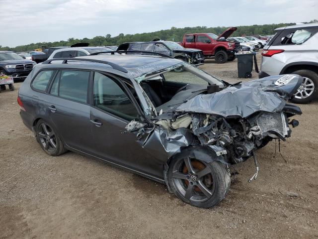 3VWPL7AJ2CM602659 - 2012 VOLKSWAGEN JETTA TDI GRAY photo 4