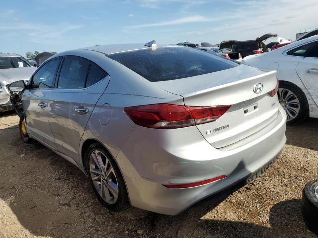 KMHD84LF8HU309393 - 2017 HYUNDAI ELANTRA SE SILVER photo 2