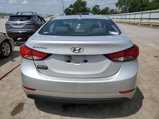 KMHDH4AE6EU176638 - 2014 HYUNDAI ELANTRA SE SILVER photo 6