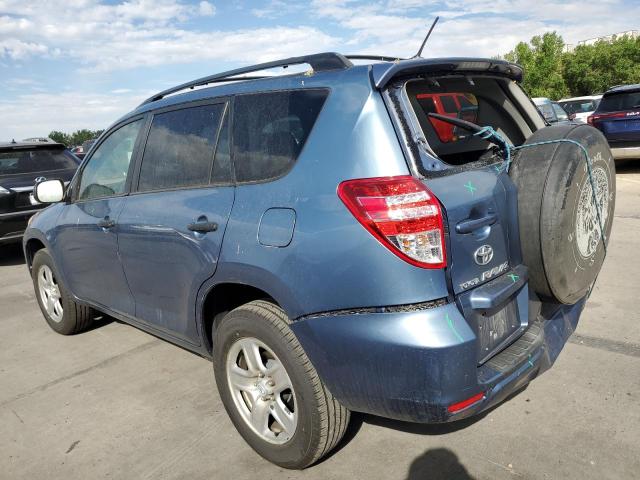 2T3BF4DV3AW054510 - 2010 TOYOTA RAV4 BLUE photo 2