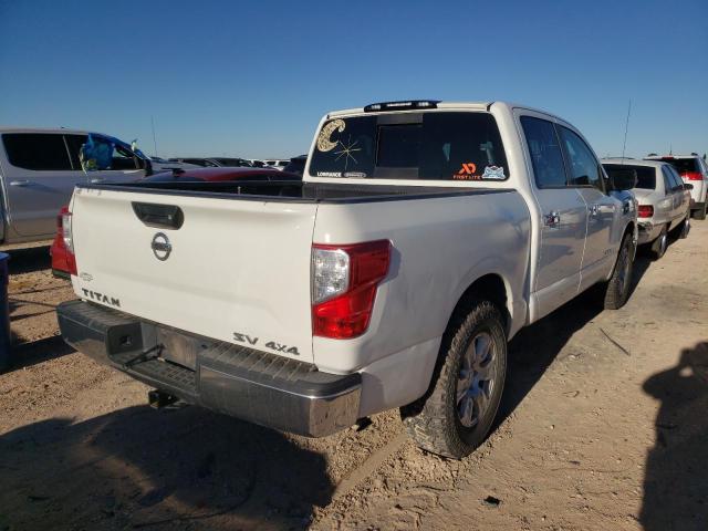 1N6AA1EJ5HN544840 - 2017 NISSAN TITAN S WHITE photo 4