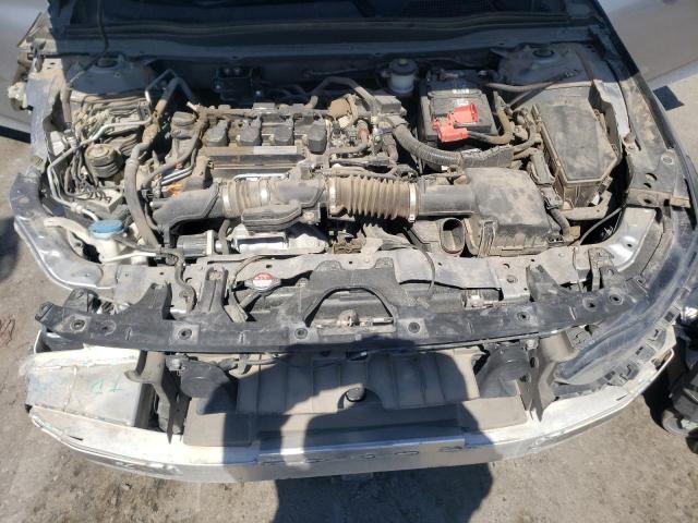 1HGCV1F5XJA128962 - 2018 HONDA ACCORD EXL SILVER photo 11