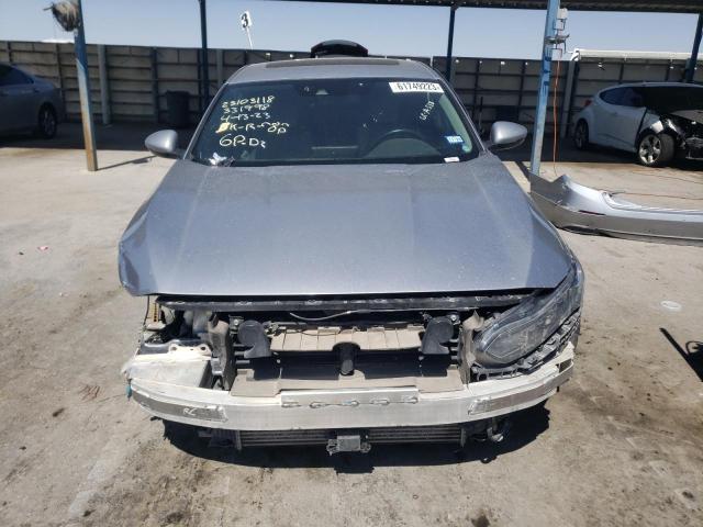 1HGCV1F5XJA128962 - 2018 HONDA ACCORD EXL SILVER photo 5