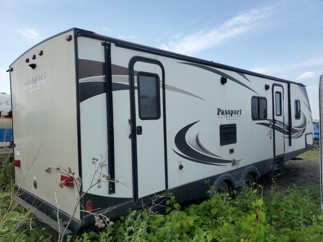 4YDT2812XJK413391 - 2018 PASSPORT TRAVELTRLR WHITE photo 4
