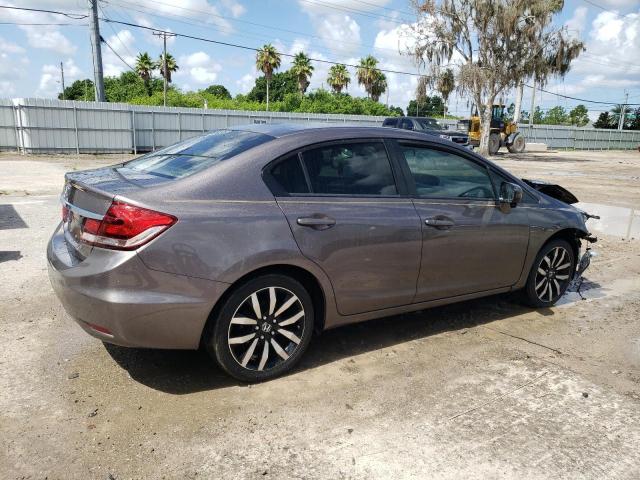 19XFB2F94FE082952 - 2015 HONDA CIVIC EXL 灰色 照片 3