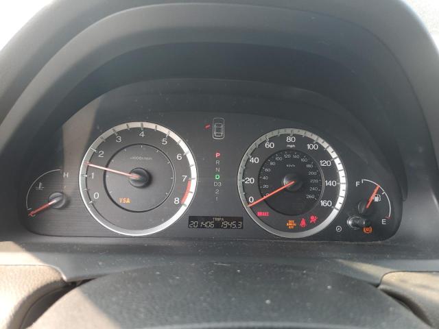 1HGCP26809A001630 - 2009 HONDA ACCORD EXL ლურჯი ფოტო 9