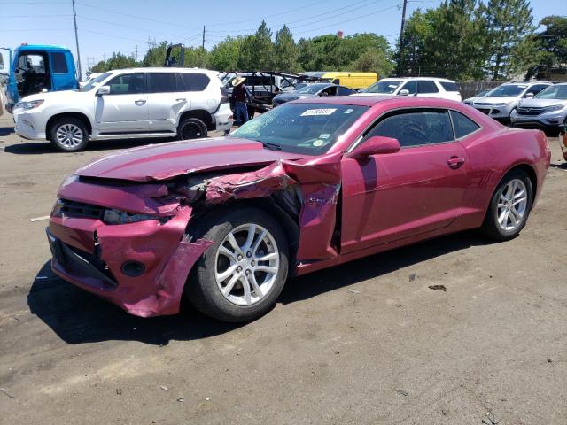 2G1FB1E38E9304051 - 2014 CHEVROLET CAMARO LT PURPLE photo 1