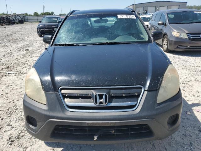 SHSRD68555U301024 - 2005 HONDA CR-V LX BLACK photo 5