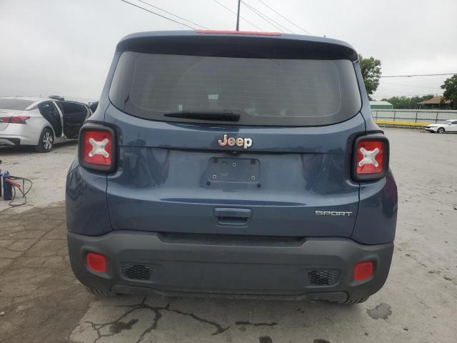ZACNJCAB5MPM51796 - 2021 JEEP RENEGADE SPORT BLUE photo 6