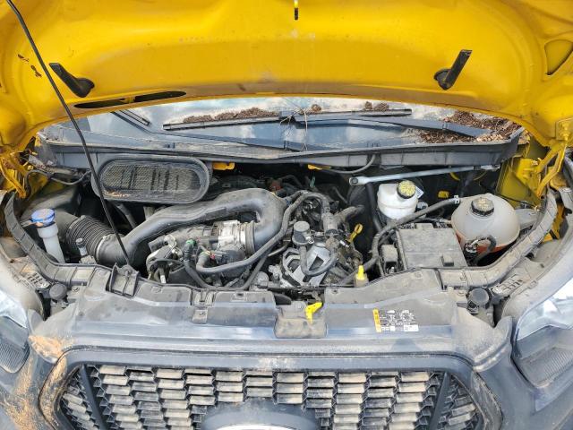 1FTBR1X84MKA08497 - 2021 FORD TRANSIT T-250 YELLOW photo 12