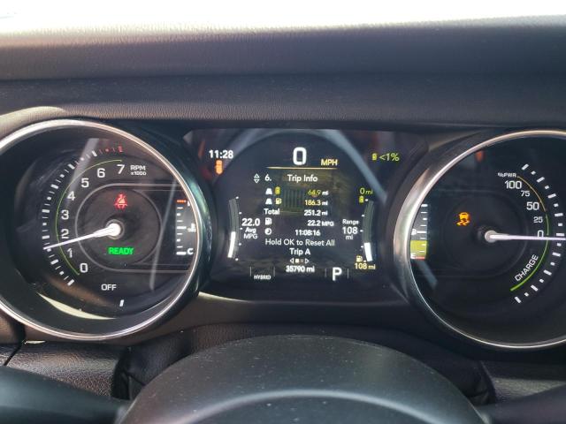 1C4JJXP61MW742866 - 2021 JEEP WRANGLER U SAHARA 4XE RED photo 9