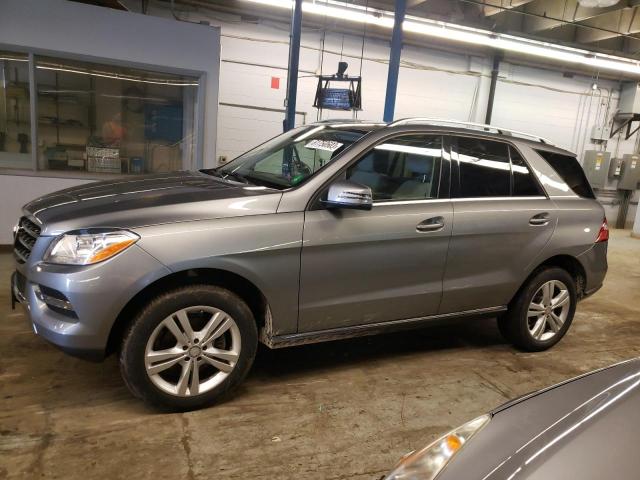 4JGDA5HBXDA192783 - 2013 MERCEDES-BENZ ML 350 4MATIC GRAY photo 1