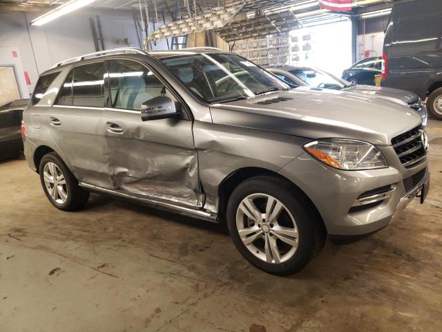 4JGDA5HBXDA192783 - 2013 MERCEDES-BENZ ML 350 4MATIC GRAY photo 4