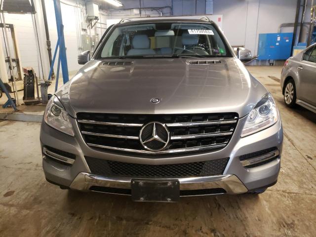 4JGDA5HBXDA192783 - 2013 MERCEDES-BENZ ML 350 4MATIC GRAY photo 5