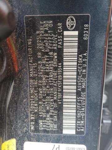 4T1BF1FK5FU919544 - 2015 TOYOTA CAMRY LE BLUE photo 12