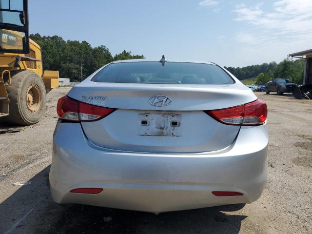 KMHDH4AE9CU328568 - 2012 HYUNDAI ELANTRA GLS SILVER photo 6