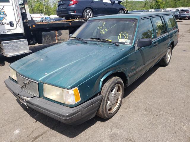 YV1JW8612R1115766 - 1994 VOLVO 940 GREEN photo 2