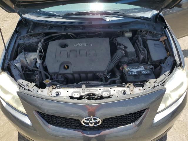 JTDBL40E799081848 - 2009 TOYOTA COROLLA BASE GRAY photo 11