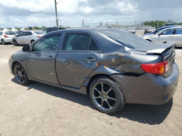 JTDBL40E799081848 - 2009 TOYOTA COROLLA BASE GRAY photo 2