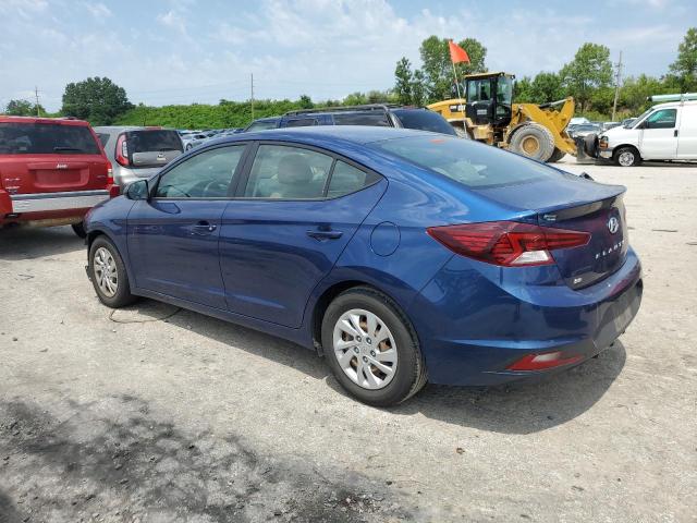 5NPD74LF7KH483464 - 2019 HYUNDAI ELANTRA SE BLUE photo 2