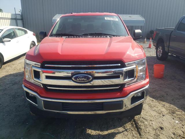 1FTEW1C50JFD53855 - 2018 FORD F150 SUPERCREW RED photo 5