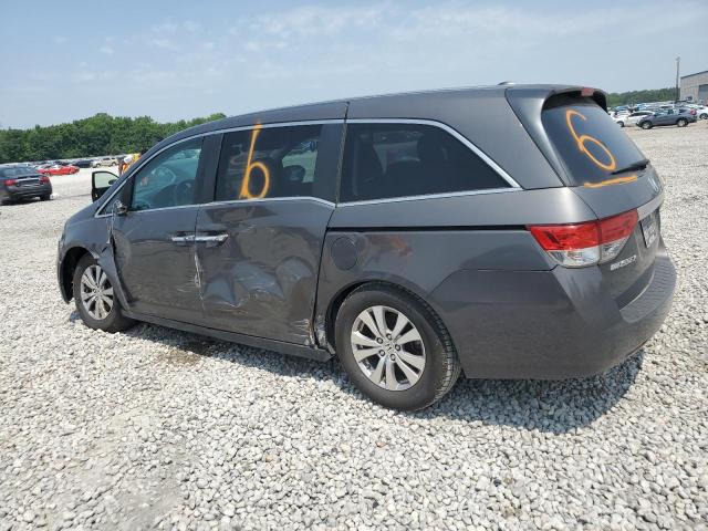 5FNRL5H62EB127507 - 2014 HONDA ODYSSEY EXL CHARCOAL photo 2